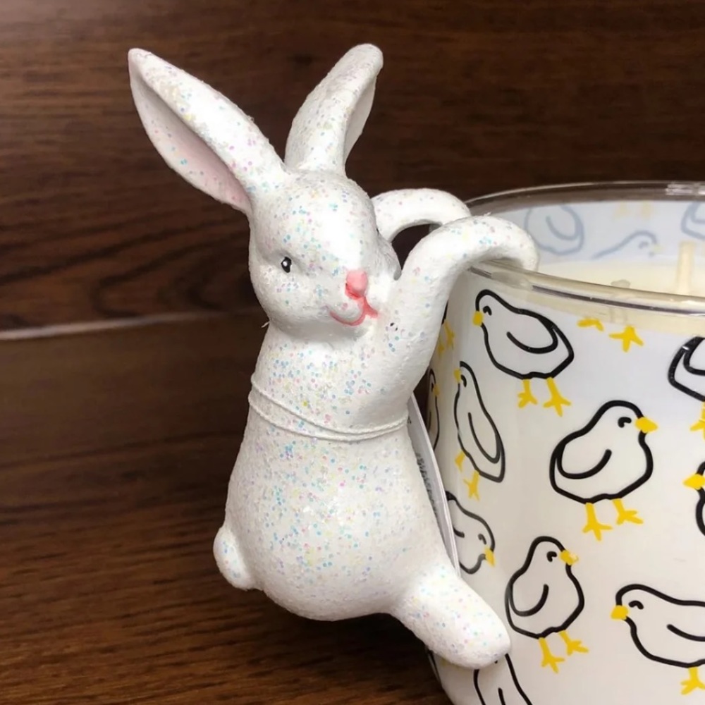 SOO CUTE!! HANGING BUNNY
Candle Accessory or Hang it on A Shelf or Window sill